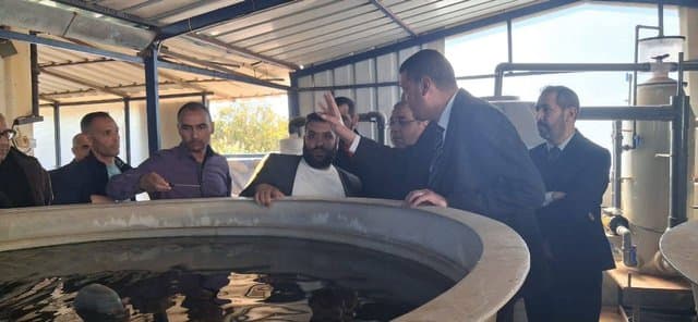 A delegation from the Ministry of Agriculture inspects the readiness of aquaculture projects in Sidi Bel Abbes