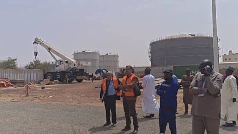 A technical team from SONELGAZ conducts meetings and inspections in Niamey in preparation for the launch of the electricity production station project