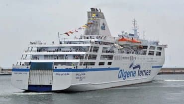 Adjustment of 3 Maritime Trips Between Algeria and France Due to Bad Weather Conditions