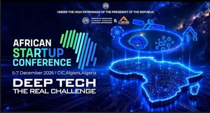African Conference on Startups: The fifth edition will be held from December 5 to 7 in Algiers
