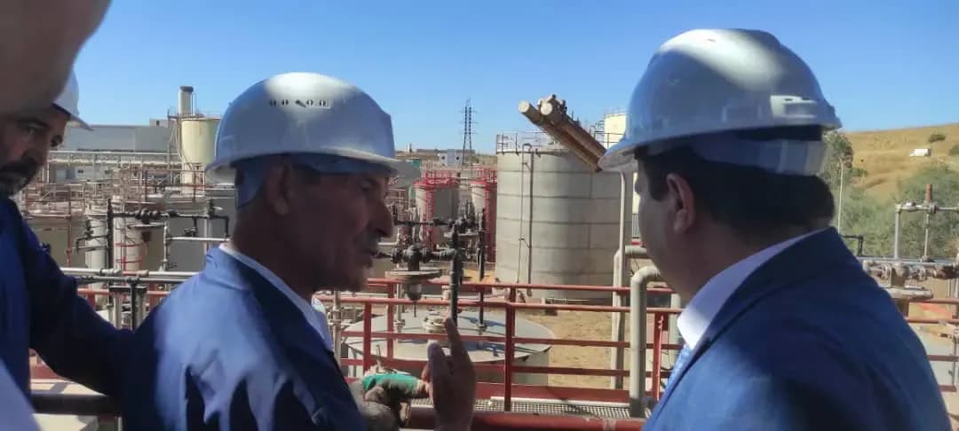 After more than 20 years of shutdown.. Restarting the solvent distillation unit in Médéa