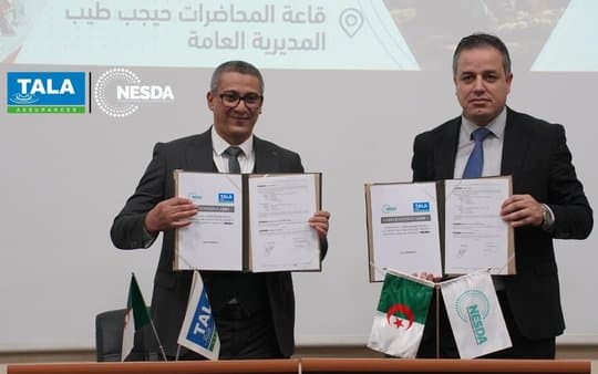Agreement between NESDA and TALA Insurance Company to Support and Accompany Project Holders - Iqtissad Al Balad