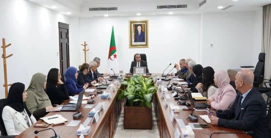 Ajal chairs a meeting on the activity and management of the sector
