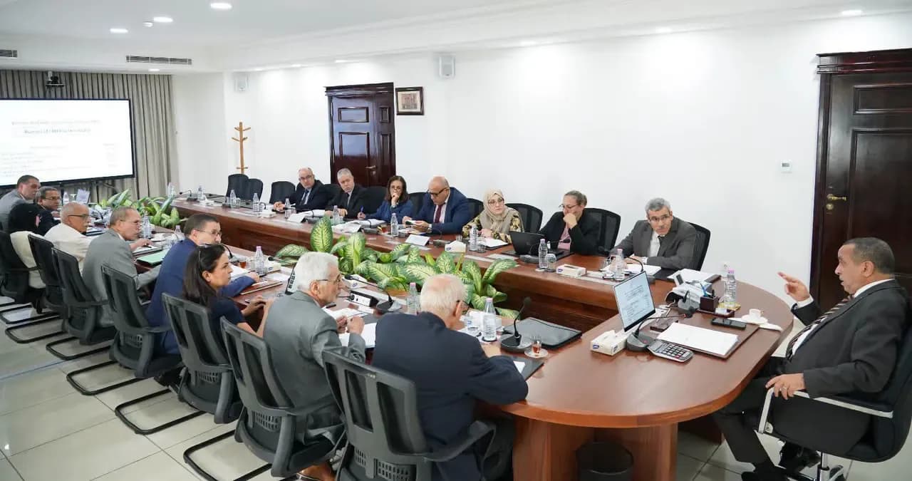 Ajal chairs a meeting to follow up on the activities of the Atomic Energy Authority