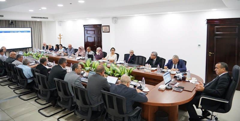 Ajal chairs a meeting to follow up on the implementation of strategic projects and cooperation files with Chad and Niger