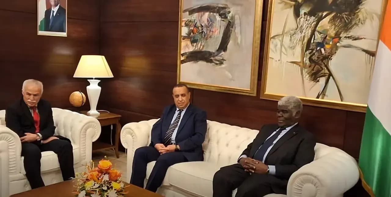 Ajal received by the Ivorian Prime Minister