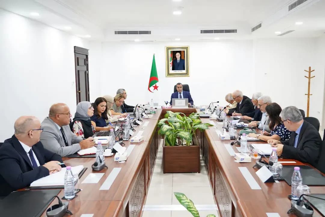 Ajjal chairs a meeting to discuss the national strategy project for energy control by 2035