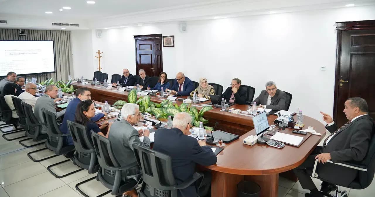 Ajjal chairs a meeting to follow up on the activities of the Atomic Energy Authority and the National Agency for the Development and Rational Use of Energy