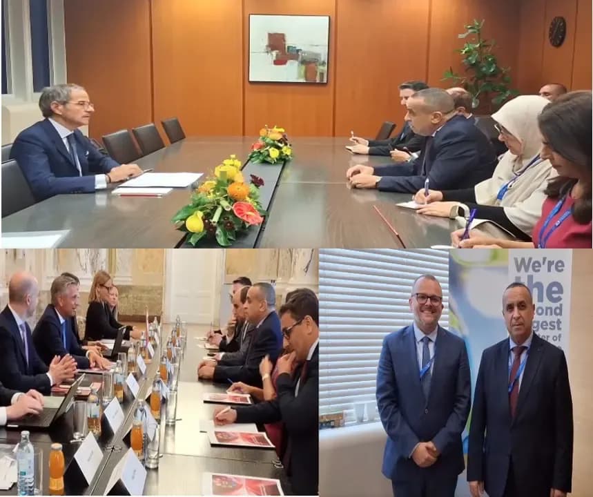 Ajjal Holds Several Bilateral Meetings in Vienna