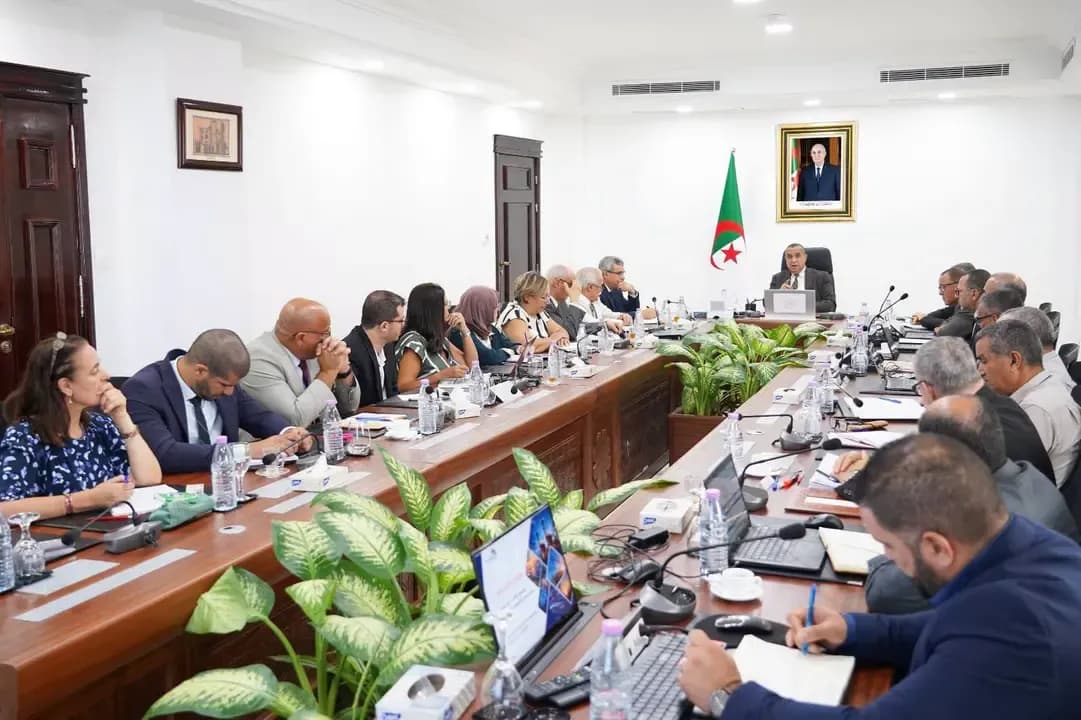 Ajjal presides over a meeting to follow up on cooperation and partnership files with Chad, Côte d'Ivoire, and Benin
