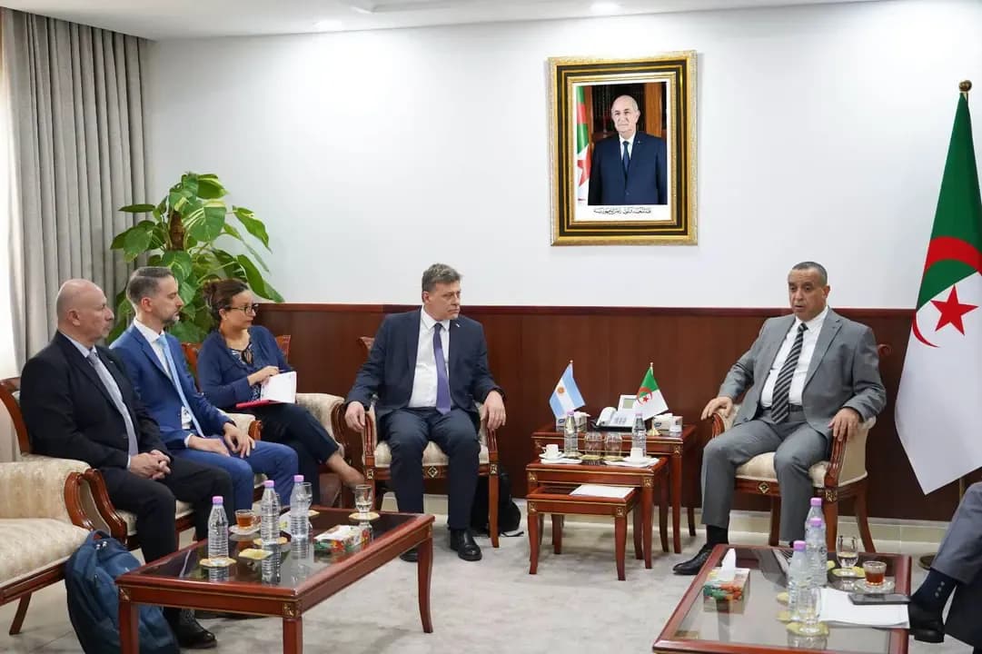 Ajjal Receives a Delegation from the Argentine Company 'Infab'