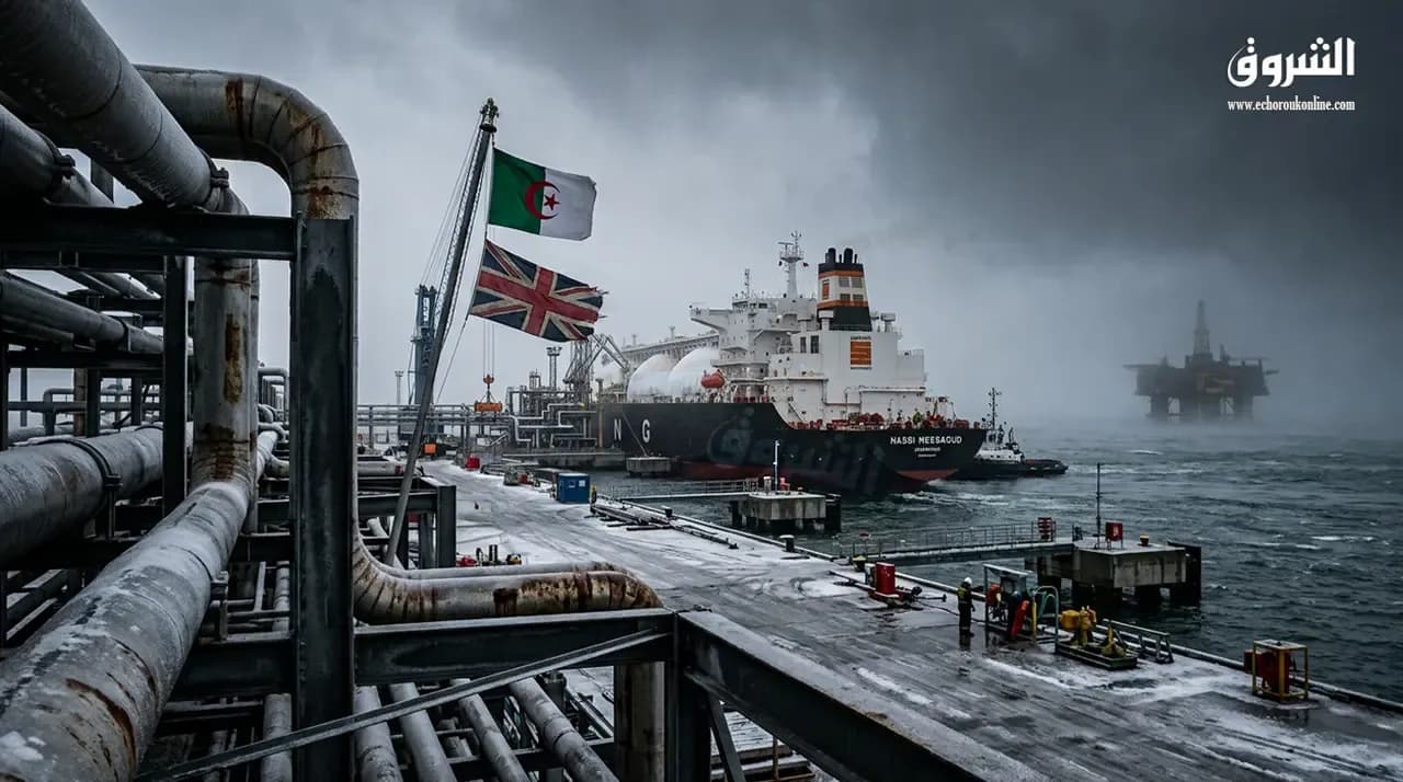Algeria among LNG suppliers to Britain as North Sea production declines