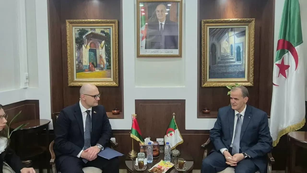 Algeria and Belarus Discuss Enhancing Trade Cooperation and Opening Avenues for Investment Partnerships
