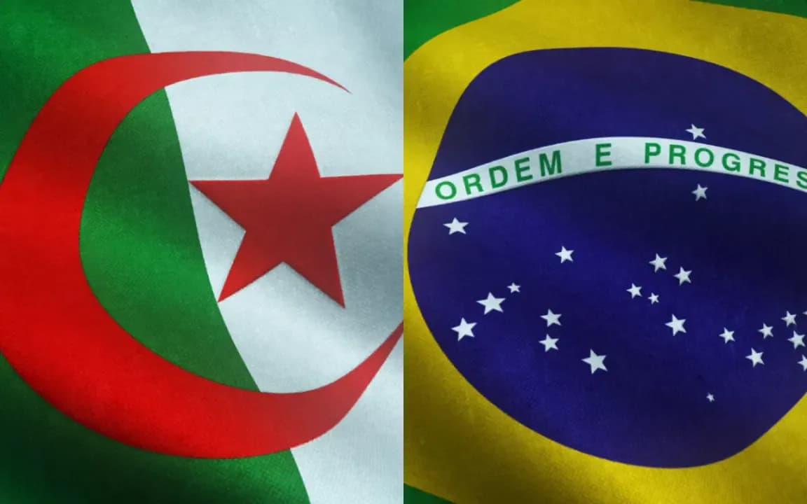Algeria-Brazil: $2.3 billion in trade in eight months