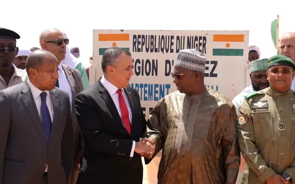 Algeria connects to Niger's network to launch the trans-Saharan backbone: The Sahara goes high-speed