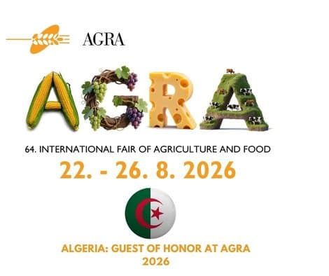 Algeria is the guest of honor at the 'Agra 2026' International Agriculture and Food Fair in Slovenia