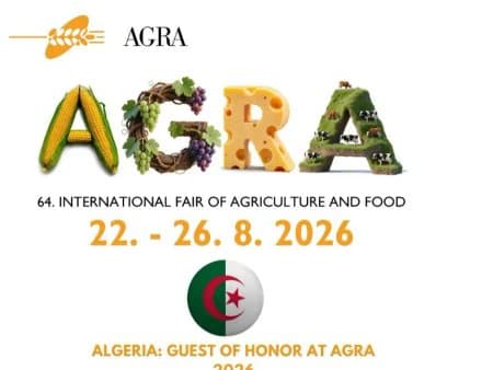 Algeria is the Guest of Honor at the International Exhibition 'Agra 2026' for Agriculture and Food in Slovenia