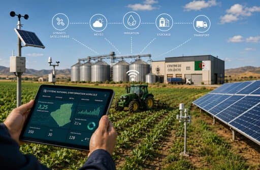 Algerian agriculture: when data, logistics, and solar become the pillars of food sovereignty