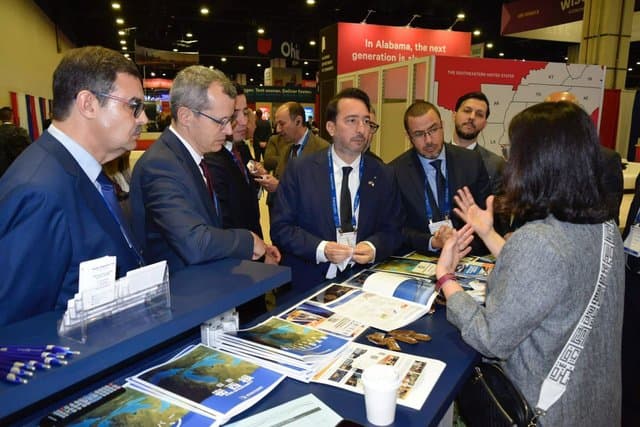 Algerian Business Delegation Holds Special Meeting with Director of the America Investment Summit