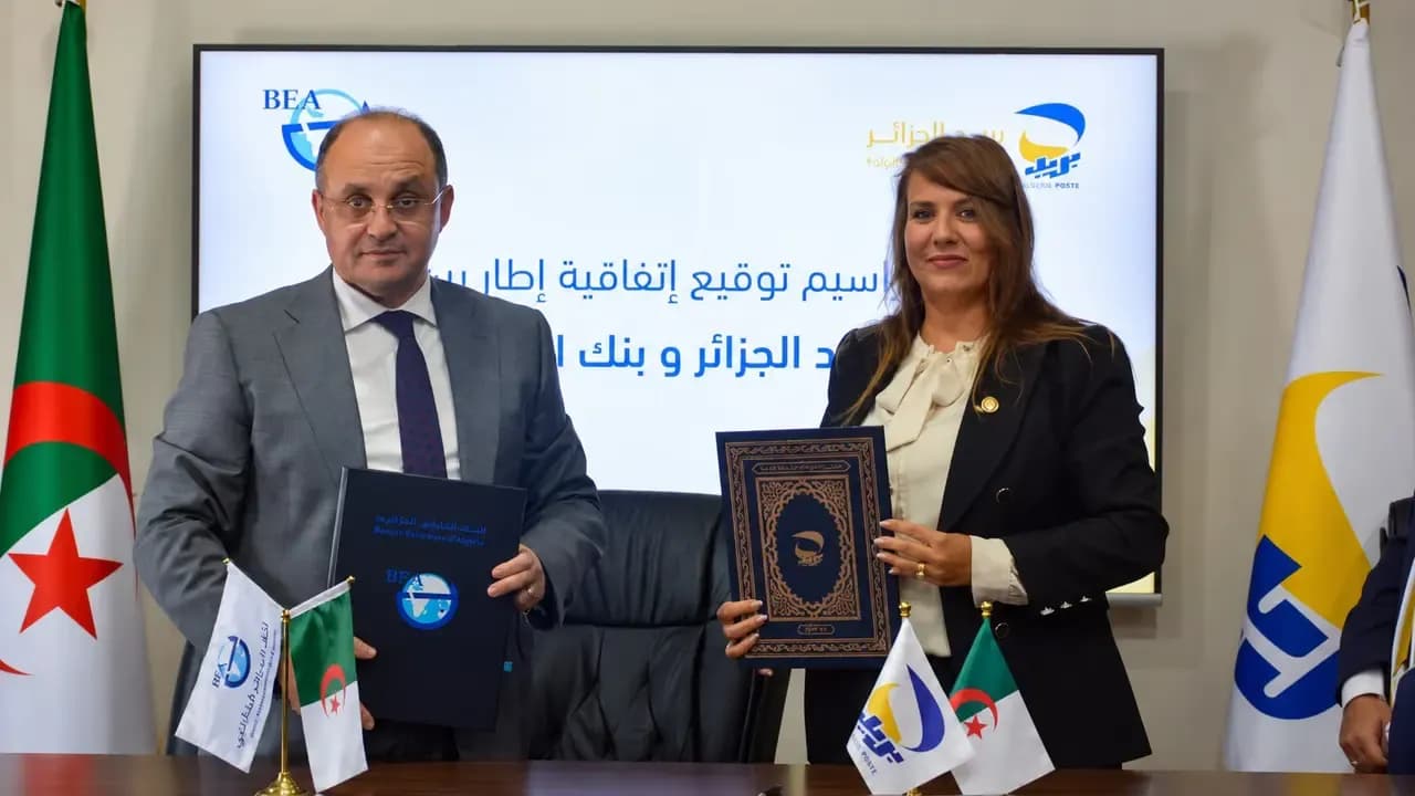 Algerian Post and External Bank of Algeria Sign Agreement to Develop Islamic Banking