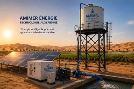 Algerian Sahara: how Amimer Energie transforms climate constraints into agricultural solutions
