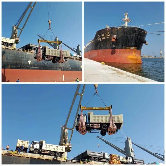 Annaba Port Receives New Shipment of Equipment for Eastern Mining Railway Project