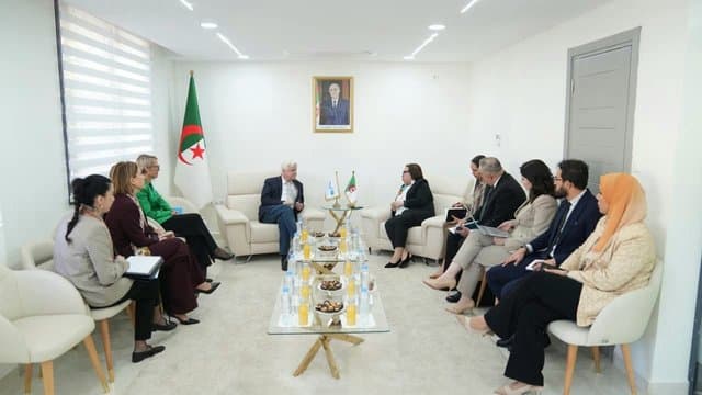 Arahb discusses with a delegation from UNICEF facilitating the integration of youth into the labor market - Iqtissad Al Balad