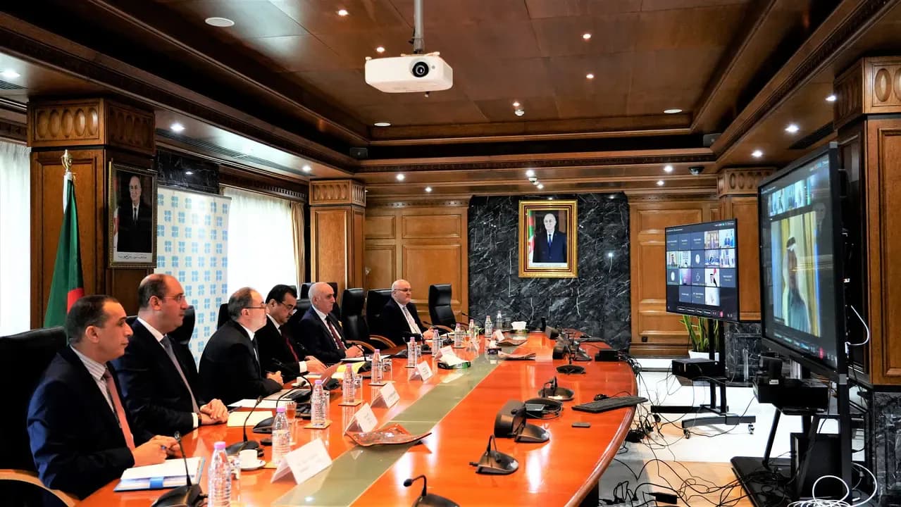 Arkab participates in a coordination meeting of the Group of Eight within OPEC+