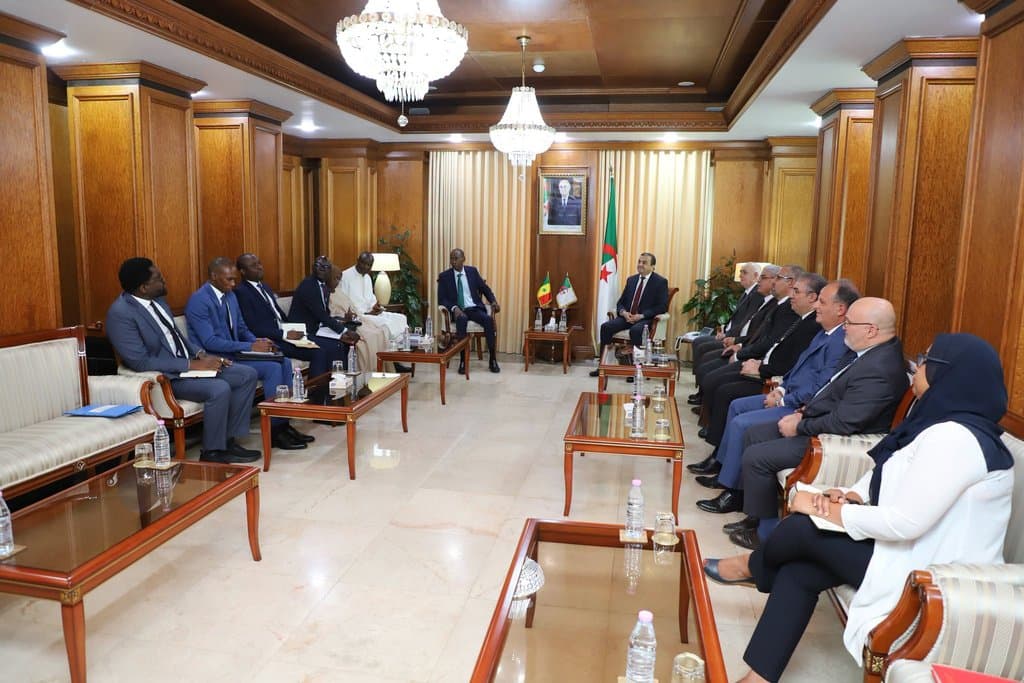 Arqab discusses with Senegalese Foreign Minister ways to expand cooperation in the hydrocarbons sector