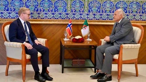 Ataf and his Norwegian counterpart discuss enhancing partnership in energy and investments