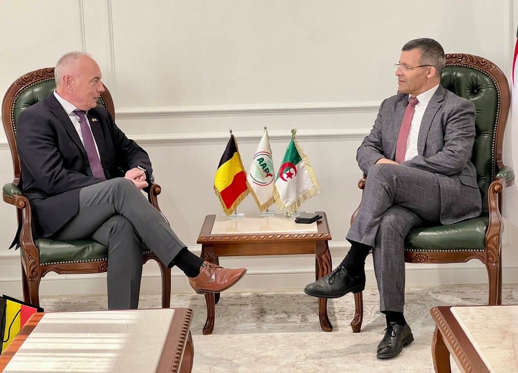 Belgian Ambassador Discusses Cooperation Opportunities with Algeria