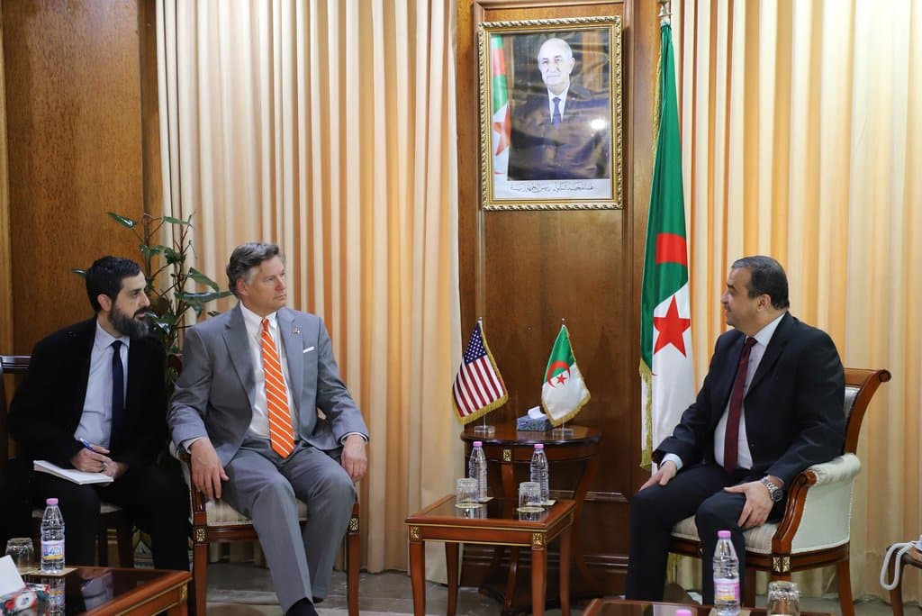 Christopher Lando Confirms American Companies' Interest in Strengthening Their Presence in Algeria