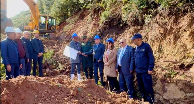 Commencement of Works to Prepare the Entrance of the Zinc and Lead Mine in Amezour and Tala Hamza