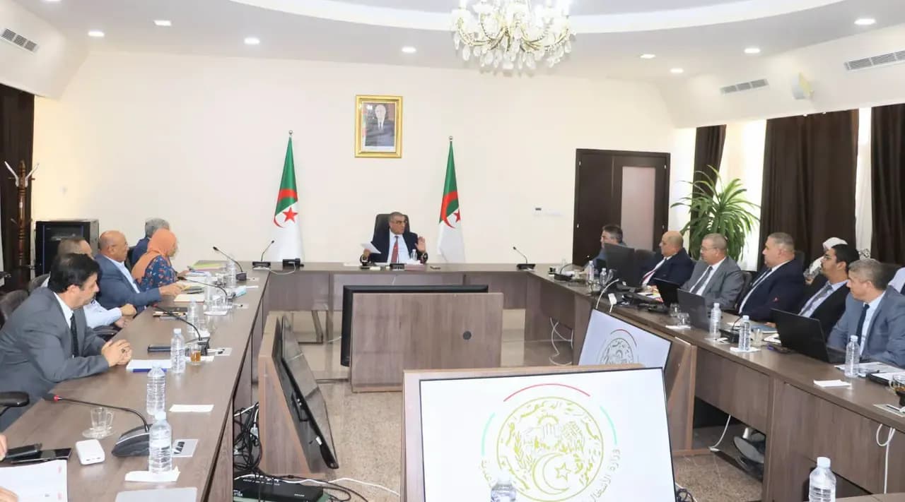 Coordinating meeting to follow up on the project linking Tamanrasset to the northern part of the country
