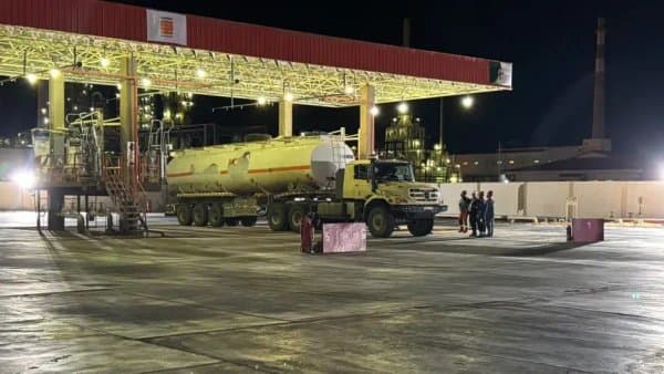 Delivery of the first shipments of aviation fuel to Niger