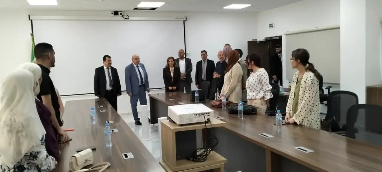 Discussion on the arrangements for the Algerian Institute for Stem Cell Therapy project