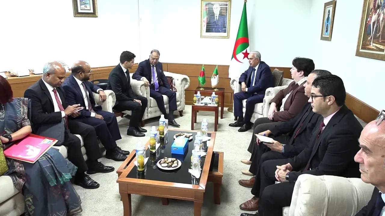 Discussions to Enhance Investment and Partnership in the Mining Sector between Algeria and Bangladesh