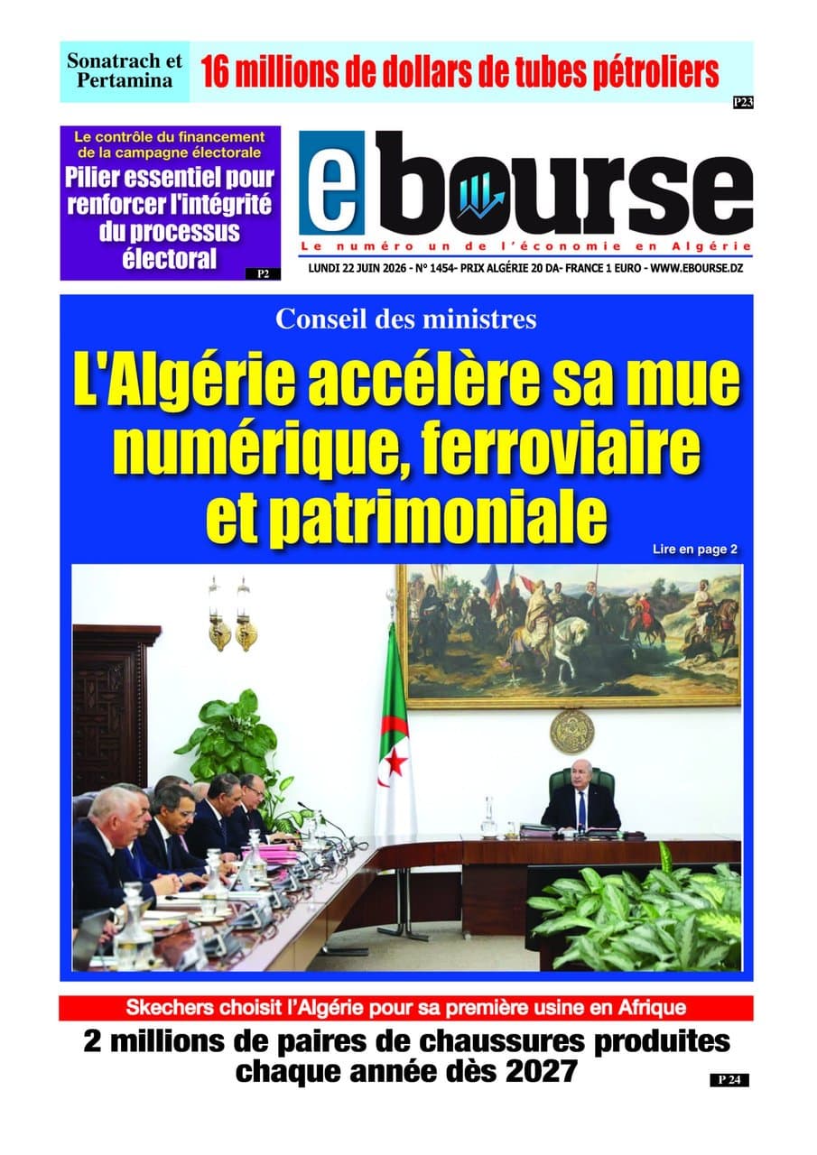 E-bourse of June 22, 2026 n1454 Algerian economy