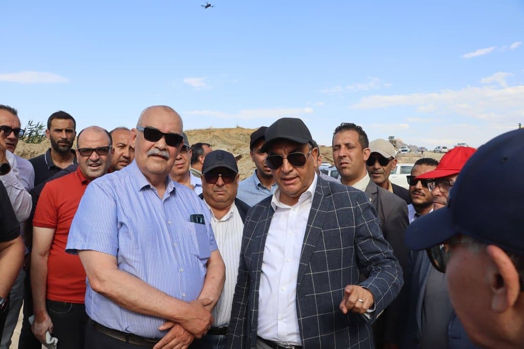 Eastern Mining Railway Project.. Jlaoui inspects technical facilities between Ain Senour