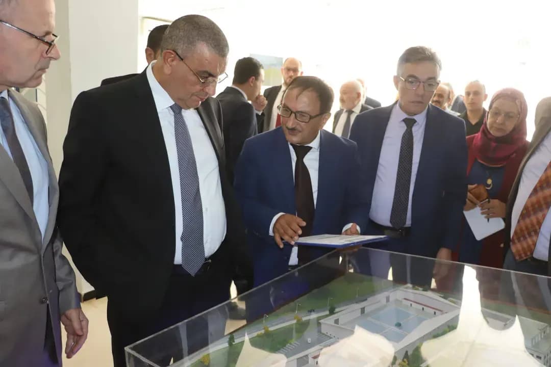 Expansion of the Djendjen Port: Djaoui reviews marine studies laboratory experiments related to the project