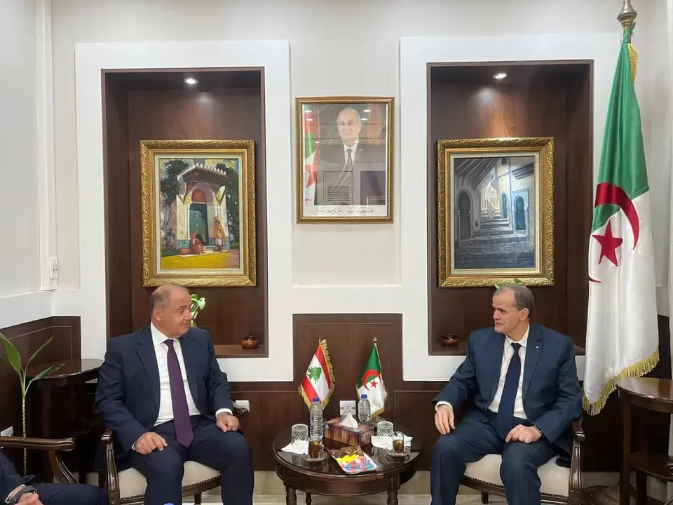 Exploring Ways to Enhance Economic Relations Between Algeria and Lebanon