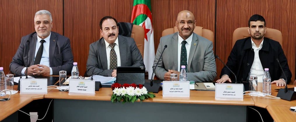 Finance Committee of the National People's Assembly listens to the Director General of National Properties