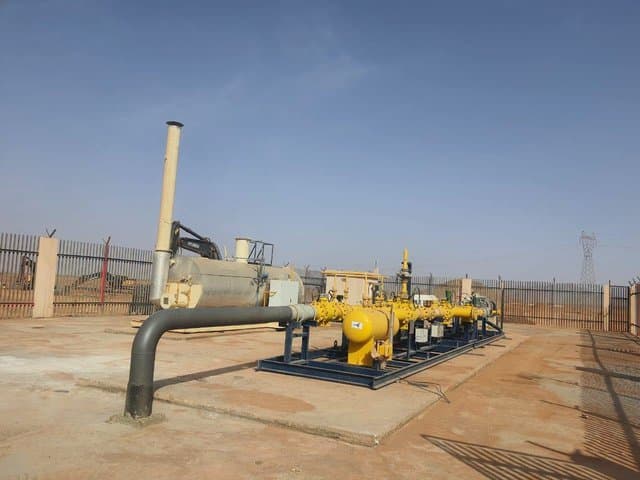 Gara Djebilet: Gas Pressure Reduction Station Supplied for the Iron Ore Exploitation Project in Béchar Goes into Operation