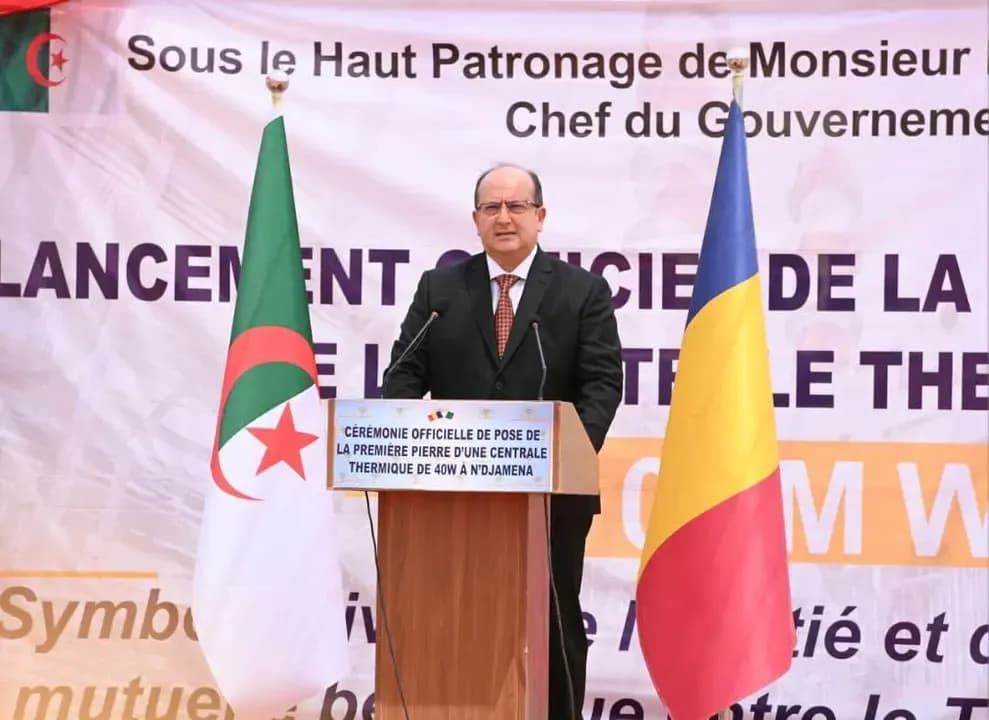 Ghrib emphasizes the elevation of Algerian-Chadian relations to a strategic partnership