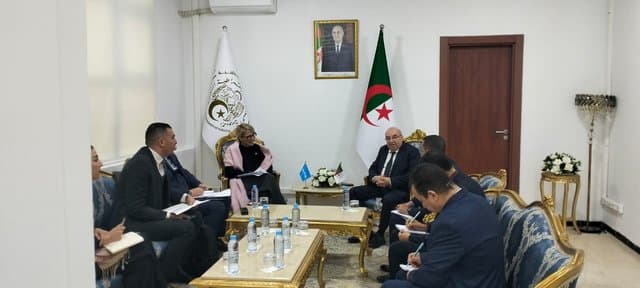 Gouidri discusses supplying UNICEF with locally manufactured medicines
