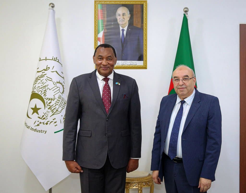 Gouidri discusses with WHO representative the progress of the self-assessment workshop