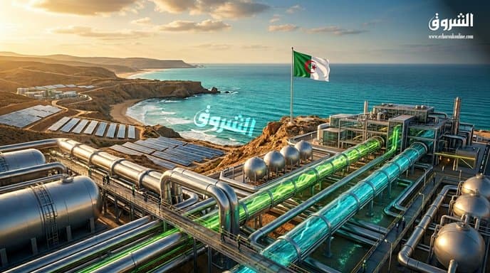 Green Hydrogen and Valorization of Brine in Projects of the Algerian Company for Water Desalination