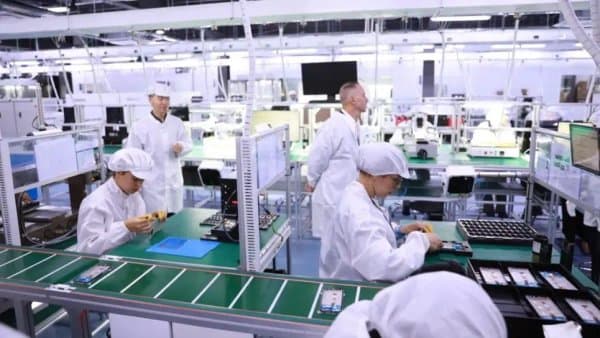 Inauguration of a Smartphone Manufacturing Plant