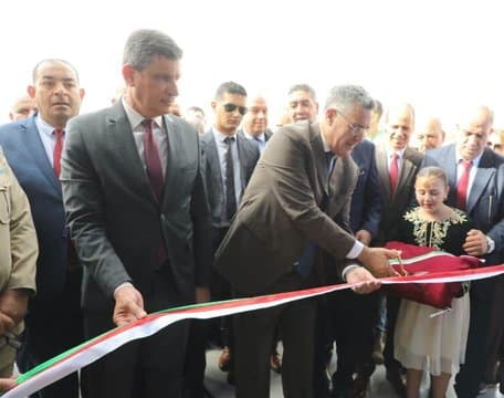 Inauguration of a wastewater treatment plant in Sidi Abdallah