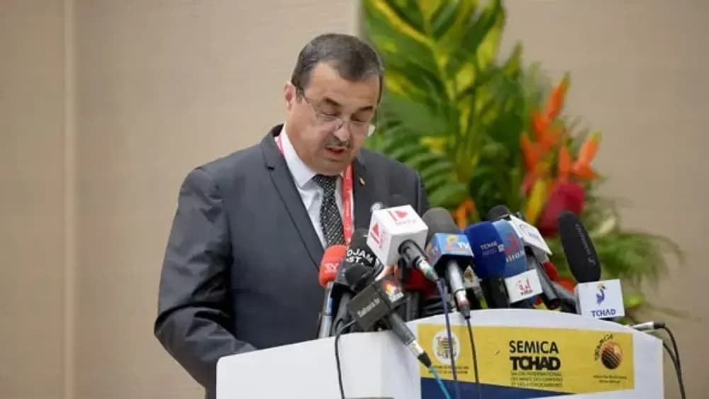Inauguration of Algeria's Pavilion at the International Exhibition for Mines, Quarries, and Hydrocarbons 'Simika Chad 2026'